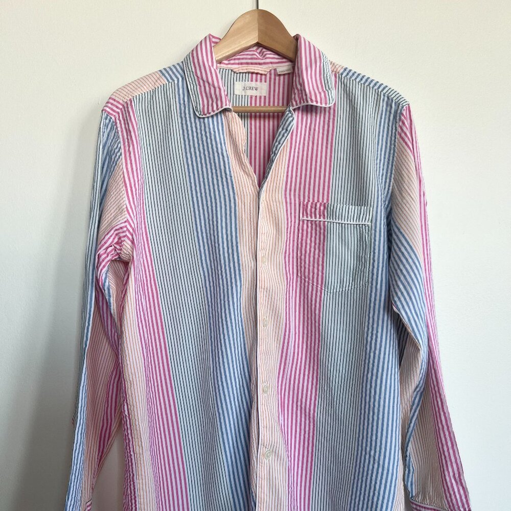 "J. Crew" striped shirt / See measurements